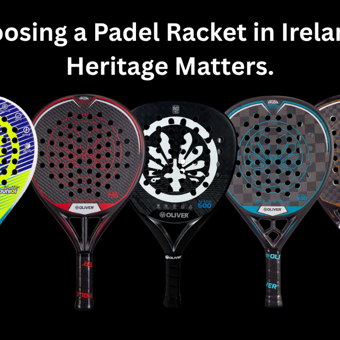Choosing a Padel Racket in Ireland? Heritage Matters.