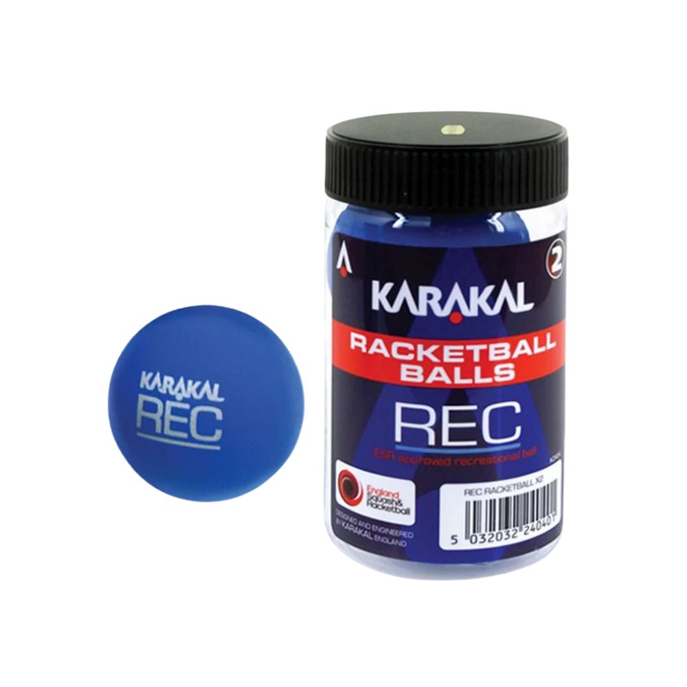 Karakal Racketball (Squash 57) Balls Blue