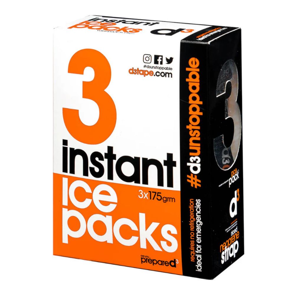 d3 Instant Ice Pack 3 Pack