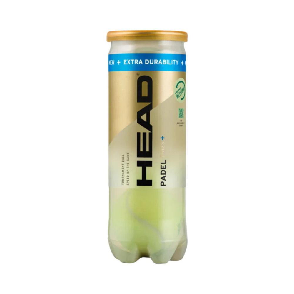 Head Padel Pro S+ 3 Ball Can x4