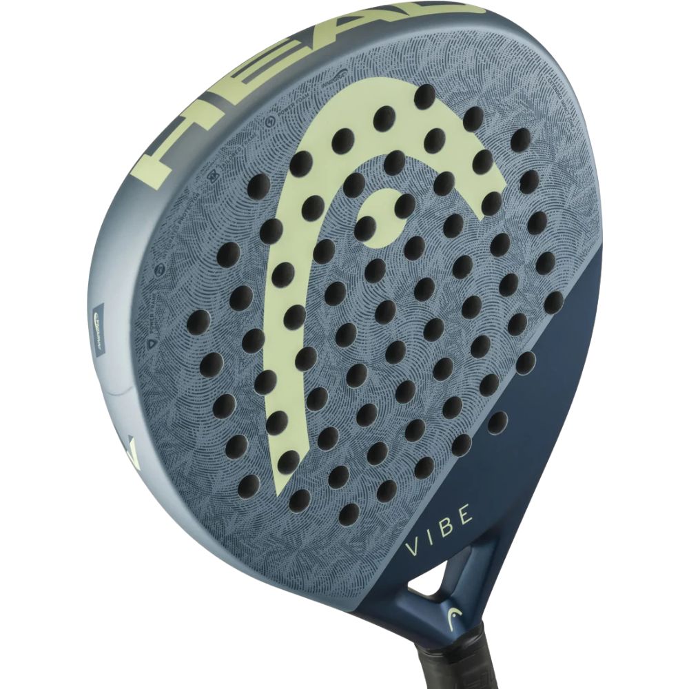 Head Vibe Padel Bat Blue Yellow Racquet