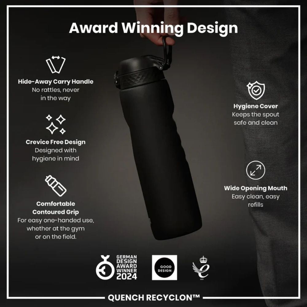 Ion8 Quench Water Bottle Black