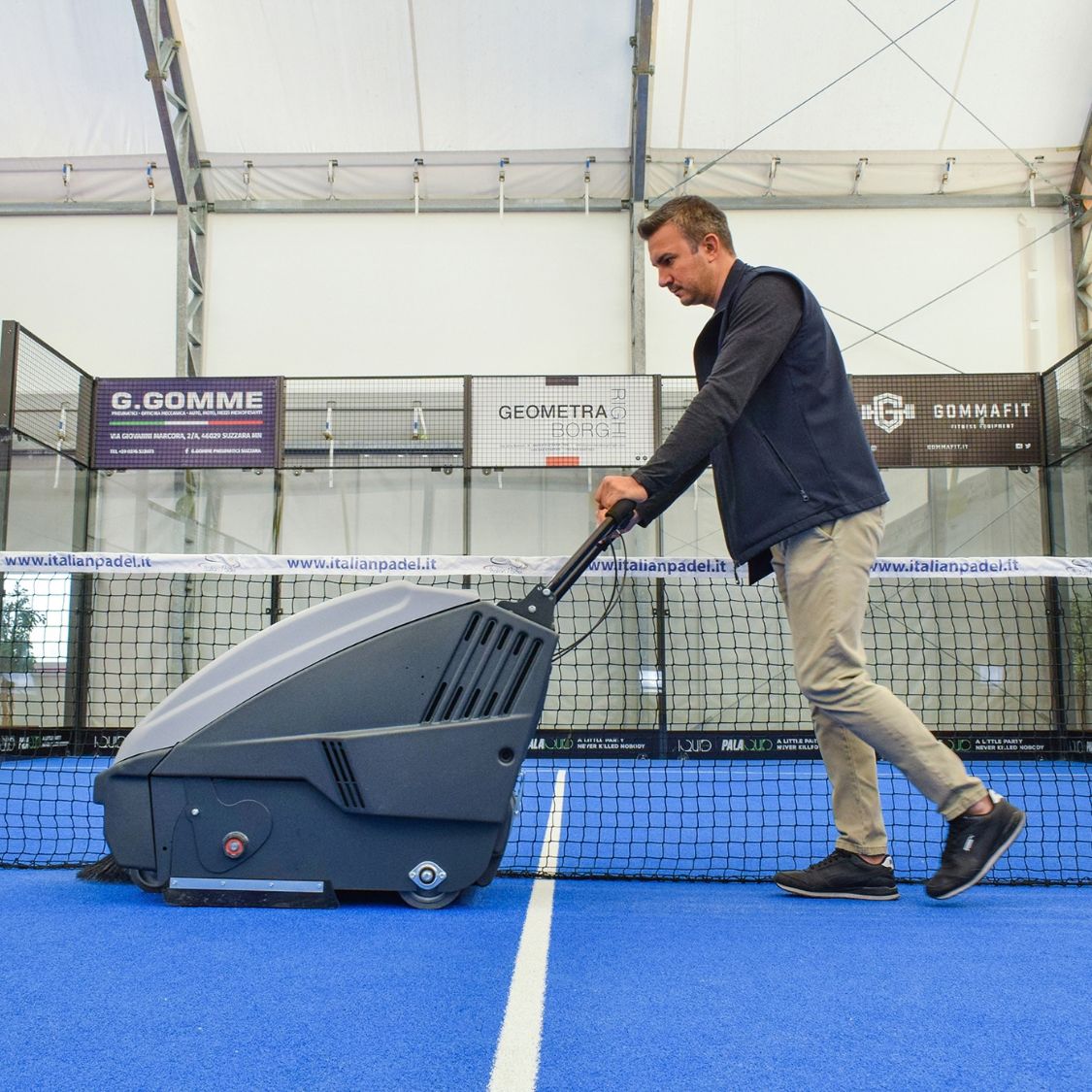 Lavor SWL 700 ET Court Deluxe – Tennis & Padel Court Cleaner
