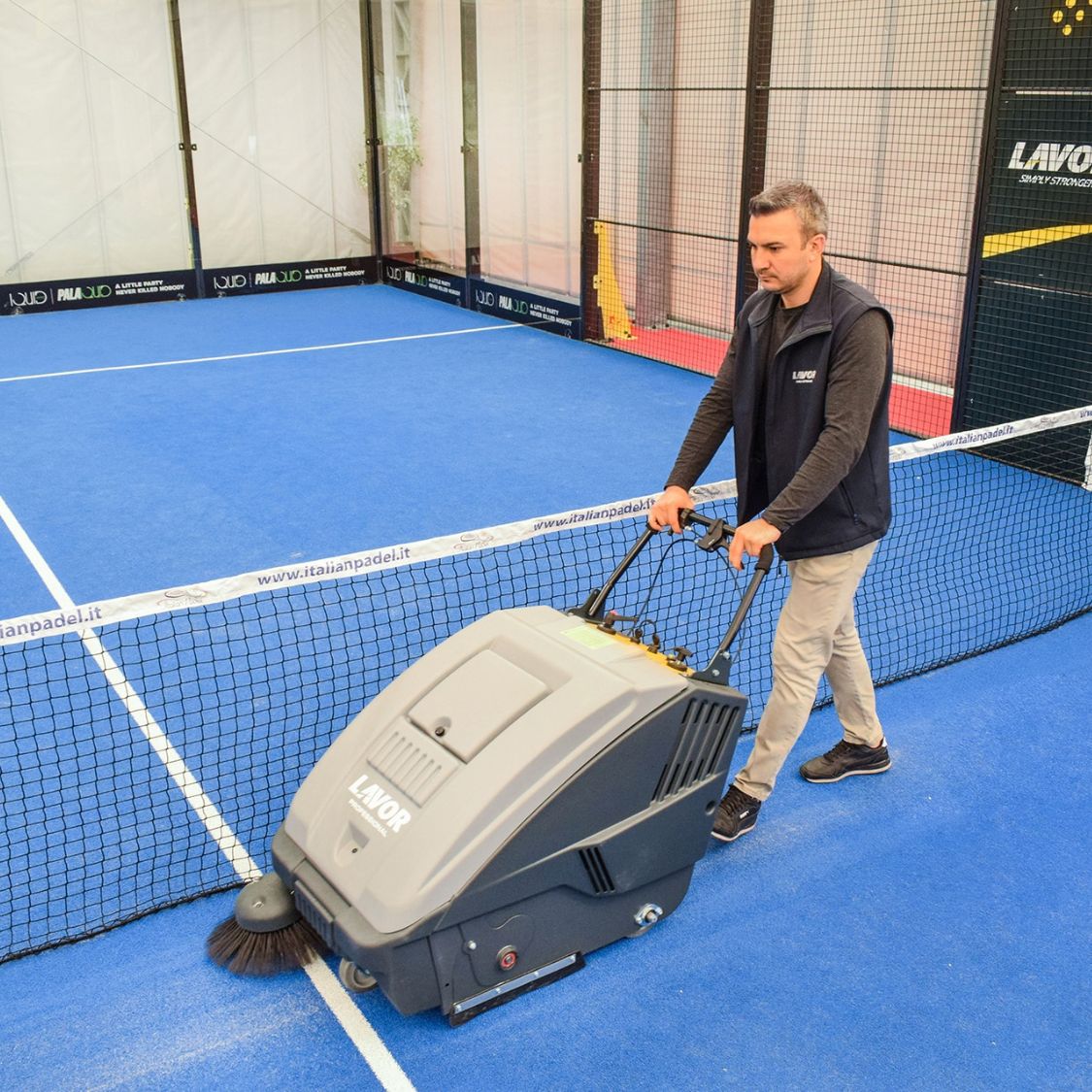 Lavor SWL 700 ET Court Deluxe – Tennis & Padel Court Cleaner