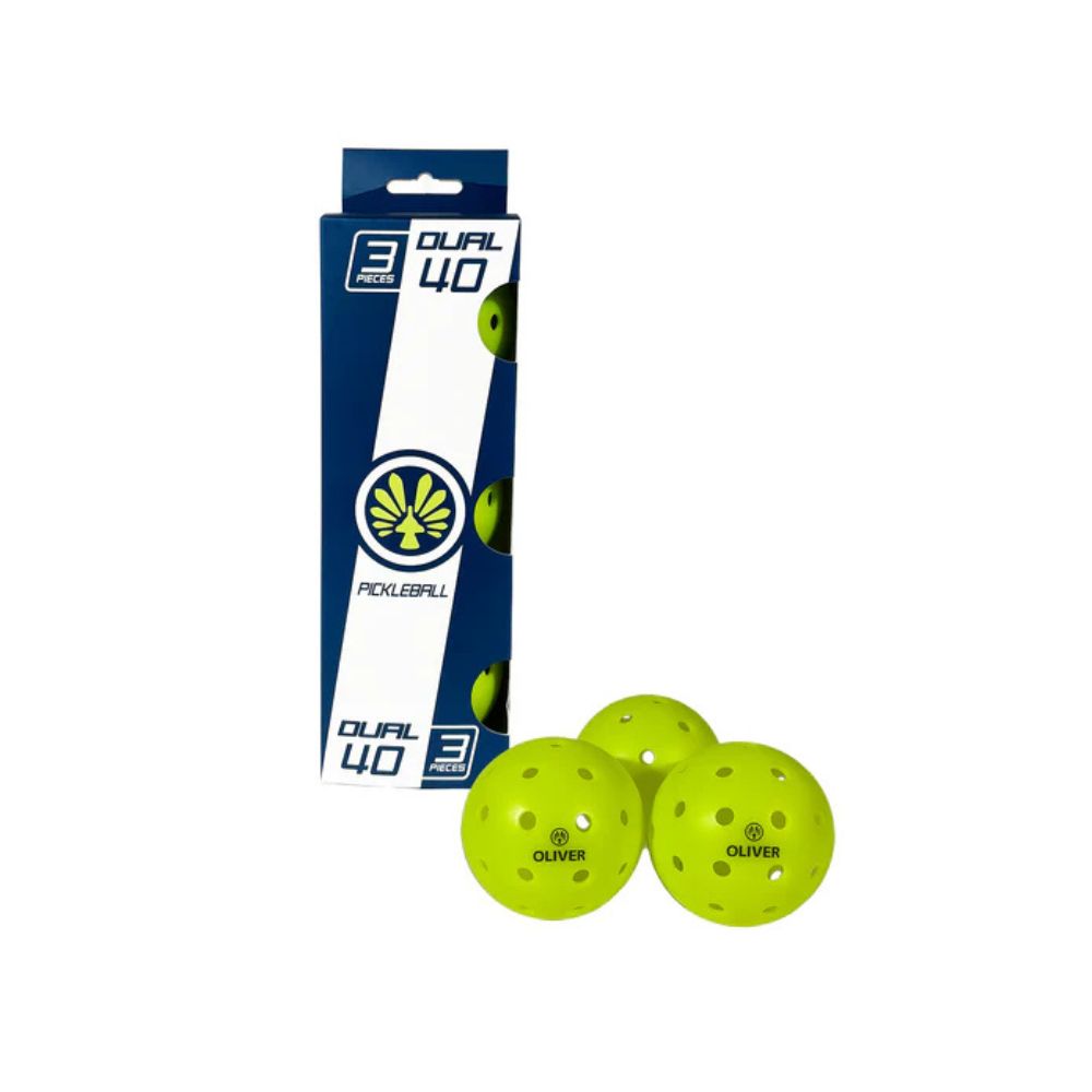Oliver Dual 40 Pickleball Balls 3 Pack