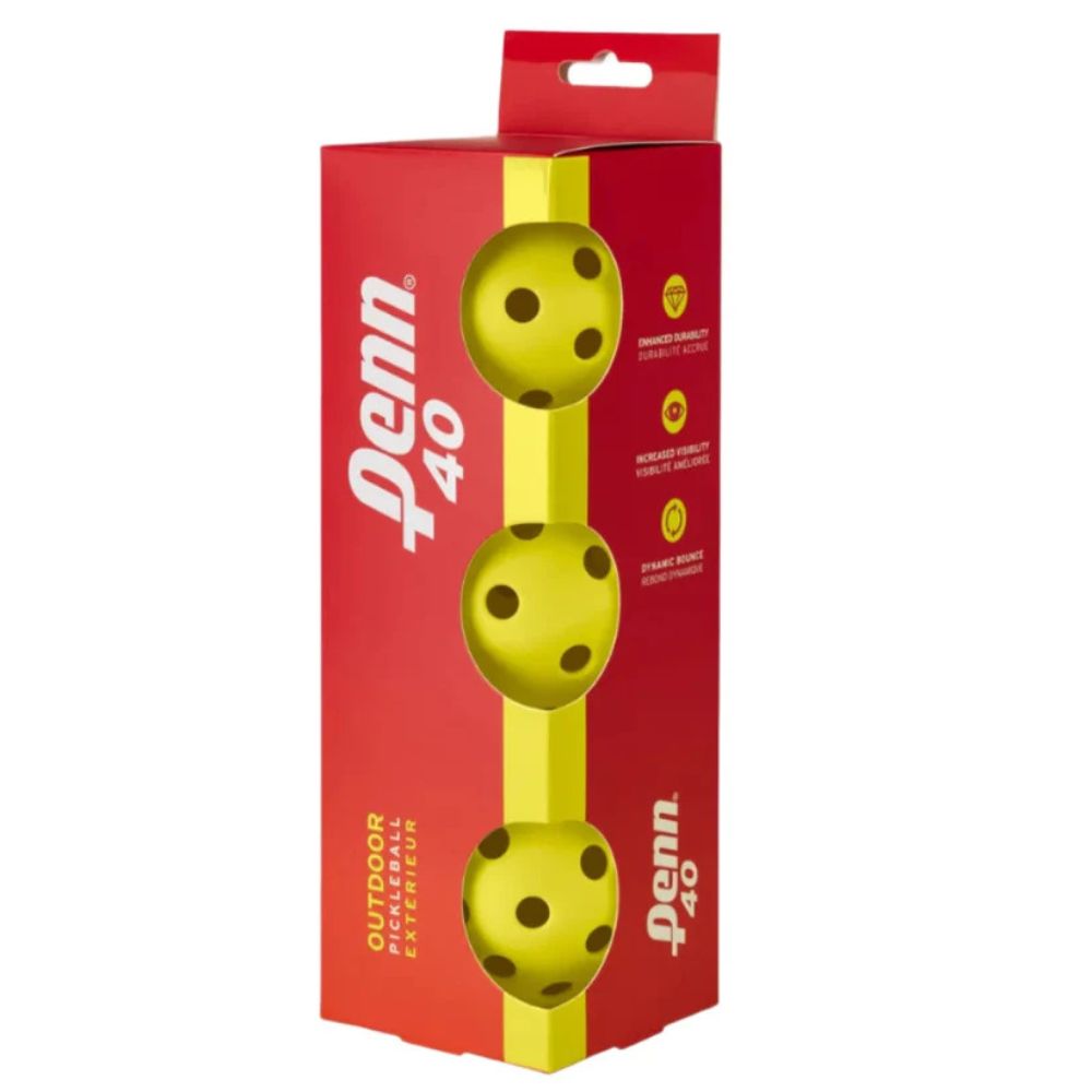 Penn 40 Pickleball Ball x3