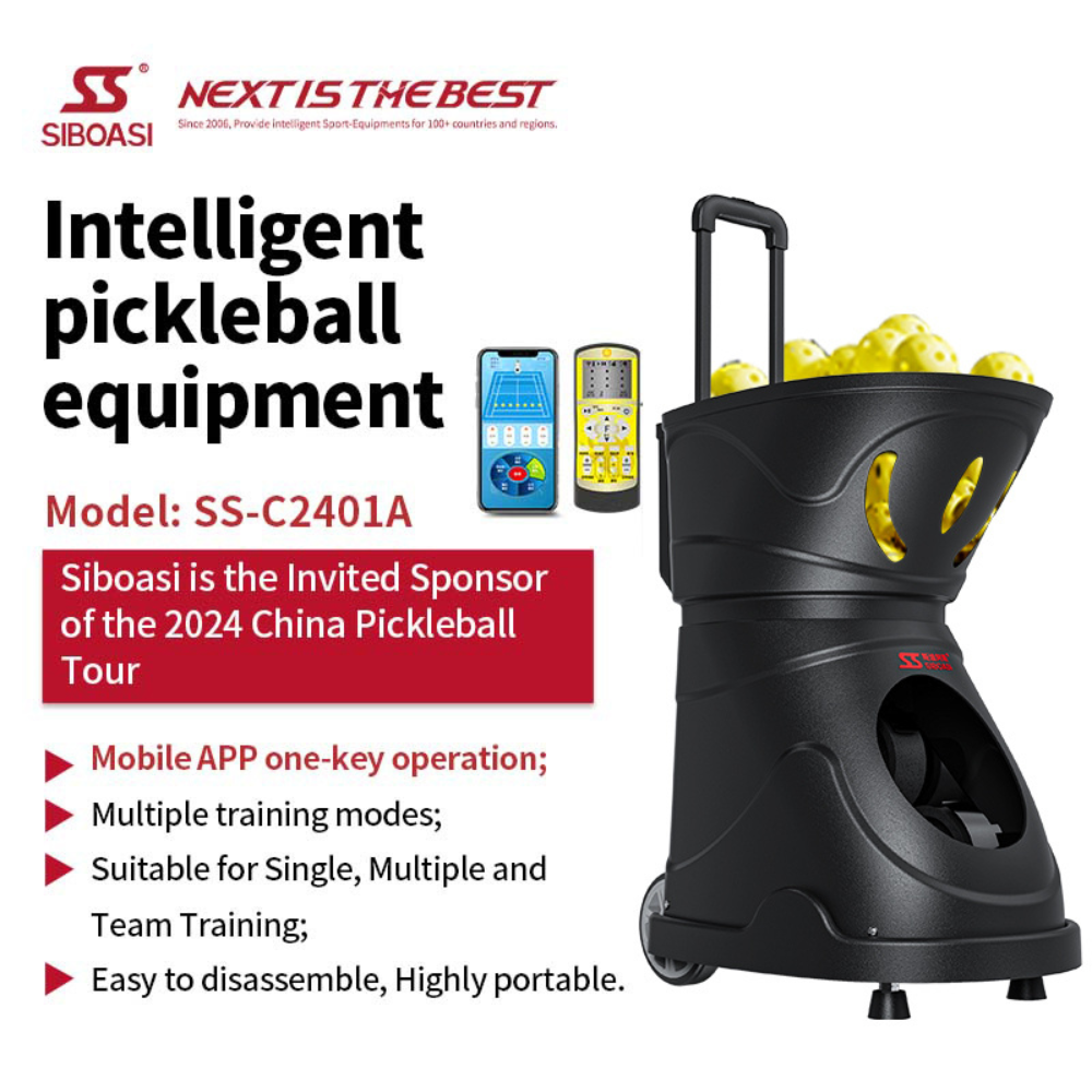 Siboasi SS-C2401A Pickleball Ball Machine