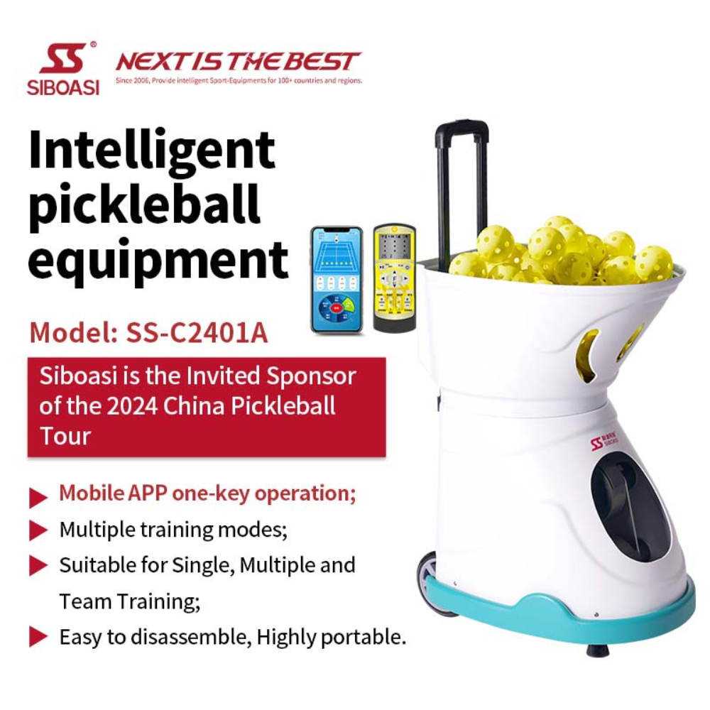 Siboasi SS-C2401A Pickleball Ball Machine
